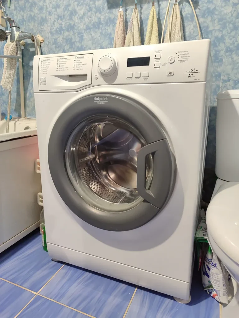 Ремонт стиральной машины Hotpoint-Ariston: сильный шум при отжиме